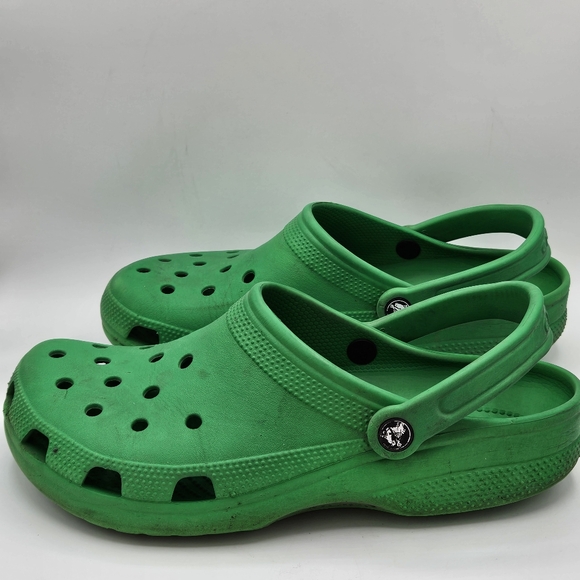 Crocs classic clog green women size  12 then size 10 - Picture 4 of 15